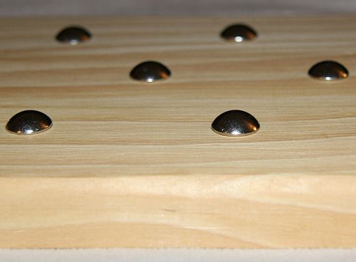 studded paddle closeup